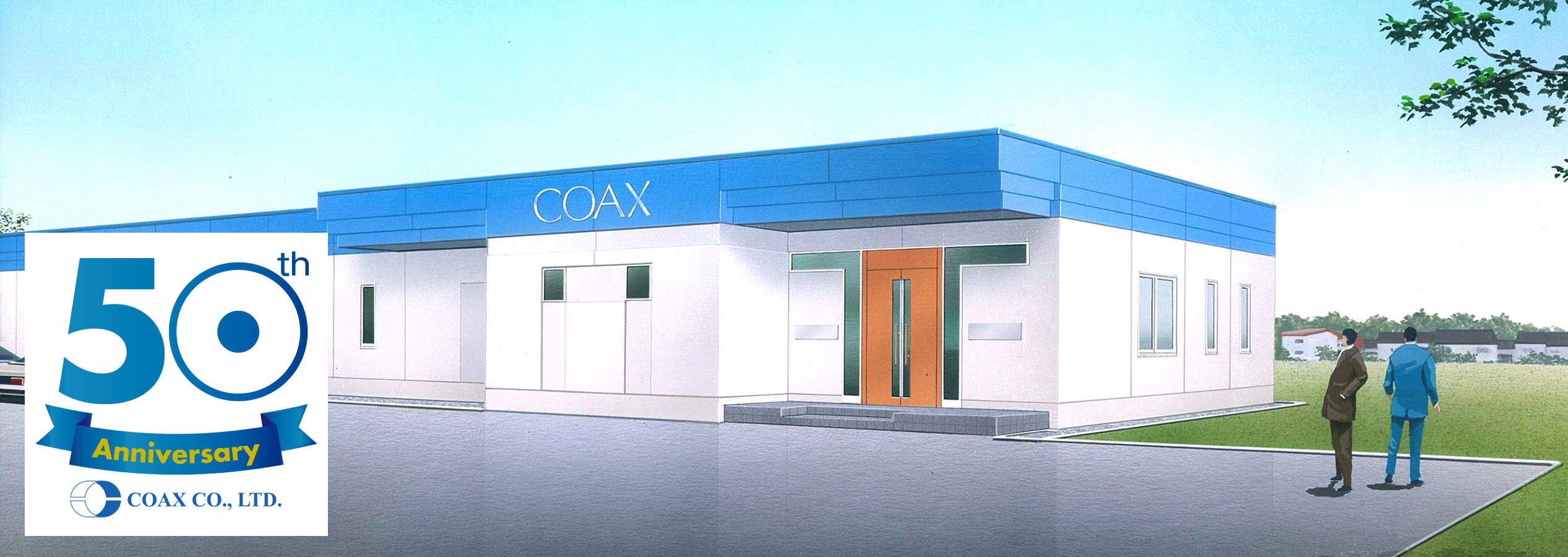 COAX CO., LTD. 50th anniversary